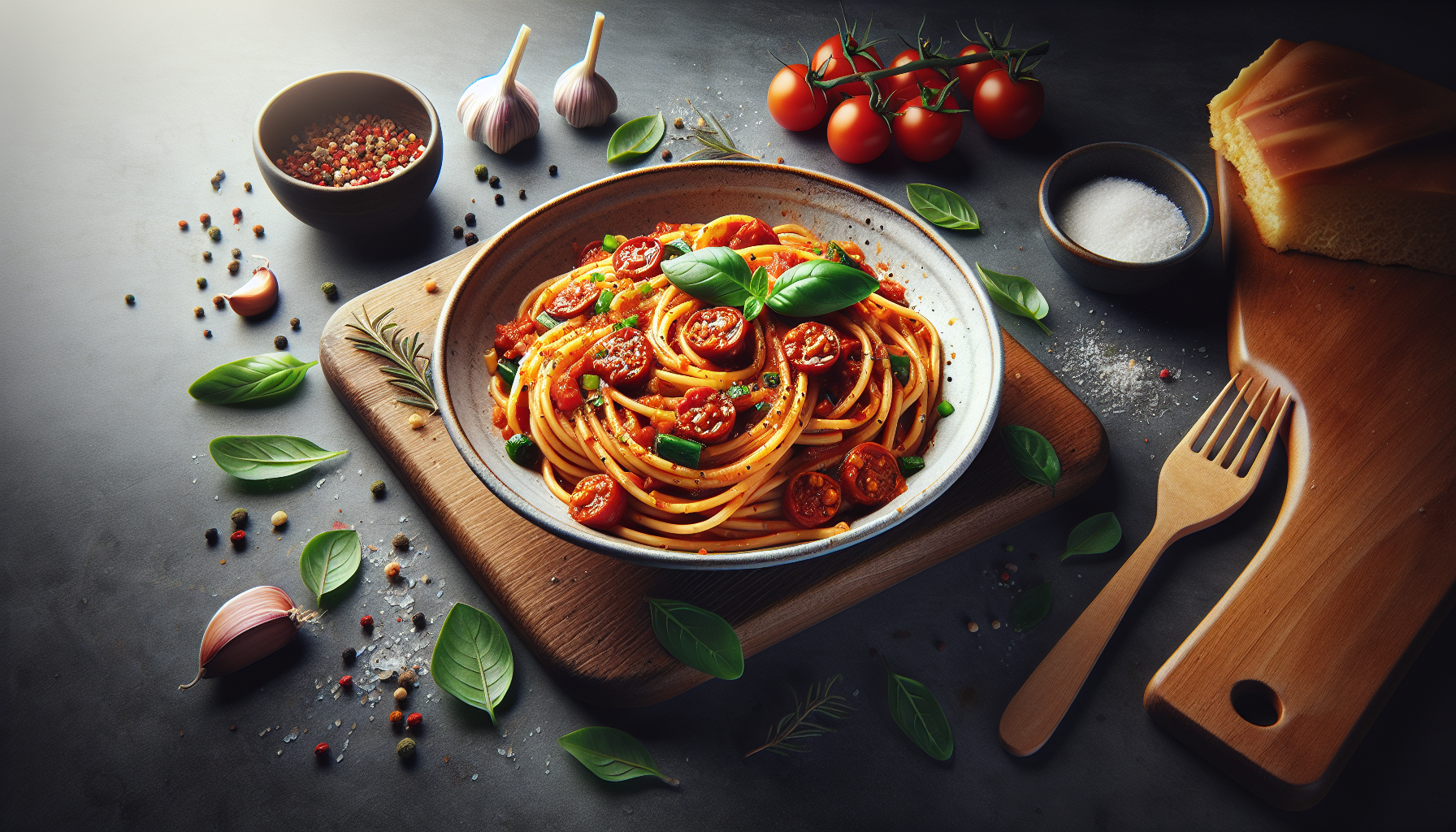 spaghetti amatriciana